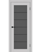 Парма_401АСС.2 молдинг алюм.чёрн. ЭКО-шпон Пепельный