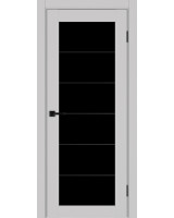 Парма_401АСС.2 молдинг алюм.чёрн. ЭКО-шпон Пепельный