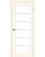Парма_401АСС.2 молдинг алюм.хром ЭКО-шпон Ясень светлый