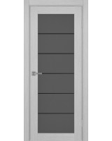 Парма_401АСС.2 молдинг алюм.чёрн. ЭКО-шпон Дуб серый FL