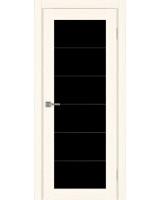 Парма_401АСС.2 молдинг алюм.чёрн. ЭКО-шпон Ясень светлый