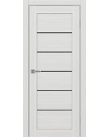 Парма_401АПП.1 молдинг алюм.чёрн. ЭКО-шпон Ясень серебристый