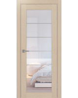 Парма_401АСС.2 молдинг алюм.хром ЭКО-шпон Дуб беленый FL