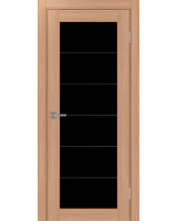 Парма_401АСС.2 молдинг алюм.чёрн. ЭКО-шпон Ясень тёмный