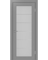 Парма_401АСС.2 молдинг алюм.хром ЭКО-шпон Серый