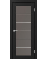 Парма_401АСС.2 молдинг алюм.хром ЭКО-шпон Антрацит