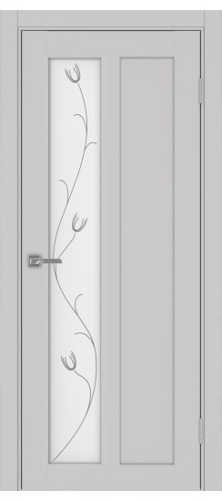 Межкомнатная дверь Парма_421.21.60  Пепельный