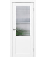 Парма_402.21 ЭКО-шпон Белый снежный