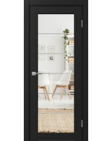 Парма_401АСС.2 молдинг алюм.хром ЭКО-шпон Антрацит