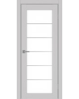 Парма_401АСС.2 молдинг алюм.хром ЭКО-шпон Пепельный