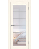 Парма_401АСС.2 молдинг алюм.хром ЭКО-шпон Ясень светлый