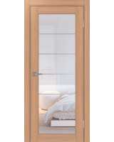 Парма_401АСС.2 молдинг алюм.хром ЭКО-шпон Ясень тёмный