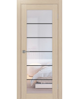 Парма_401АСС.2 молдинг алюм.чёрн. ЭКО-шпон Дуб беленый FL