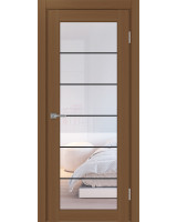 Парма_401АСС.2 молдинг алюм.чёрн. ЭКО-шпон Орех NL