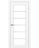 Парма_401АСС.2 молдинг алюм.хром ЭКО-шпон Белый снежный