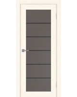 Парма_401АСС.2 молдинг алюм.чёрн. ЭКО-шпон Ясень светлый