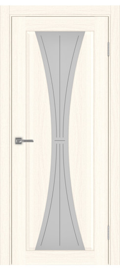 Межкомнатная дверь Сицилия_732.121.80  Ясень светлый