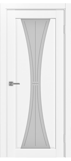 Межкомнатная дверь Сицилия_732.121.80  Белый снежный