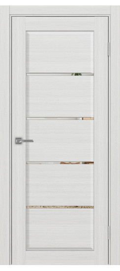 Межкомнатная дверь Сицилия_710.12.60  Ясень серебристый