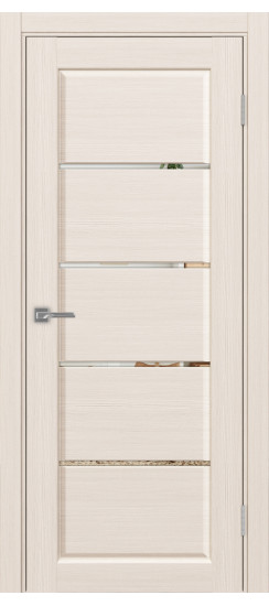 Межкомнатная дверь Сицилия_710.12.60  Ясень перламутровый