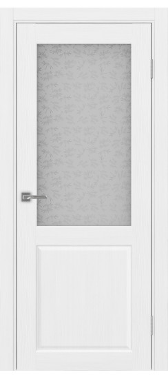 Межкомнатная дверь Сицилия_702.21.40  Белый лёд