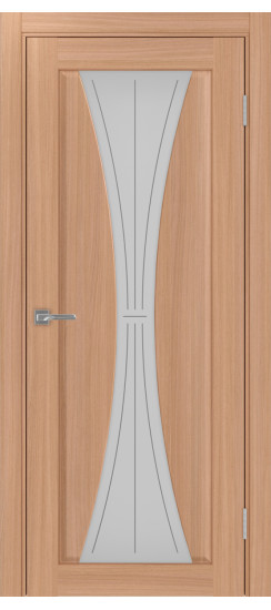 Межкомнатная дверь Сицилия_732.121.80  Ясень тёмный