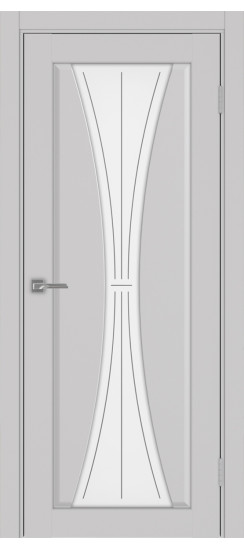 Межкомнатная дверь Сицилия_732.121.80  Пепельный