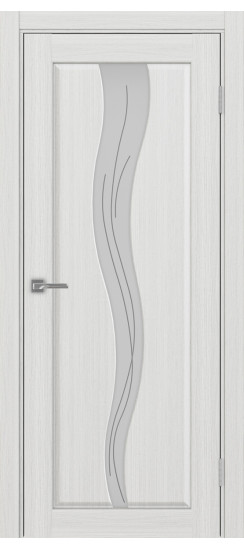 Межкомнатная дверь Сицилия_730.121.60  Ясень серебристый