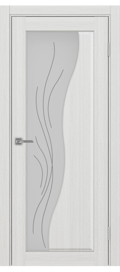 Межкомнатная дверь Сицилия_720.21.60  Ясень серебристый