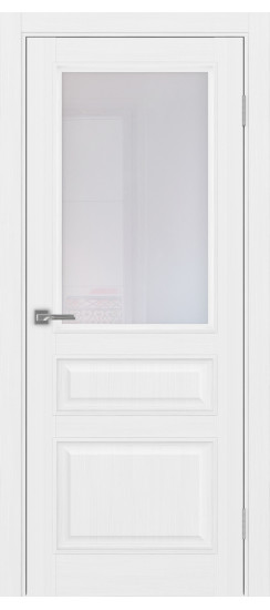 Межкомнатная дверь Тоскана_631.211 багет.35  Белый лёд