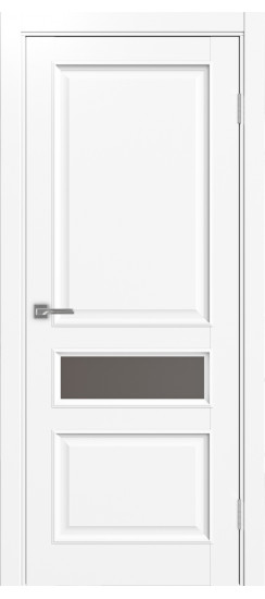 Межкомнатная дверь Тоскана_631.121 багет.35  Белый снежный