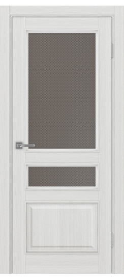 Межкомнатная дверь Тоскана_631.221 багет.35  Ясень серебристый