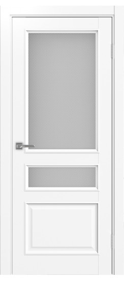 Межкомнатная дверь Тоскана_631.221 багет.35  Белый снежный