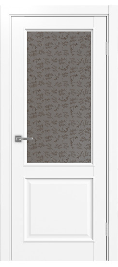 Межкомнатная дверь Тоскана_602.21 багет.35  Белый снежный