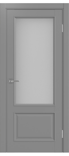 Межкомнатная дверь Тоскана_640.21 багет.35  Серый