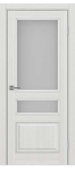 Межкомнатная дверь Тоскана_631.221 багет.35  Ясень серебристый