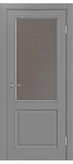 Межкомнатная дверь Тоскана_602.21 багет.35  Серый