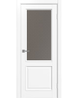 Тоскана_602.21 багет ЭКО-шпон Белый снежный