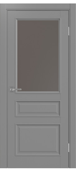 Межкомнатная дверь Тоскана_631.211 багет.35  Серый