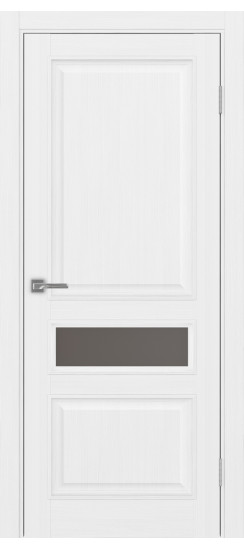 Межкомнатная дверь Тоскана_631.121 багет.35  Белый лёд