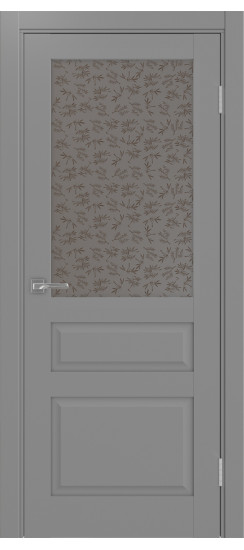 Межкомнатная дверь Тоскана_631.211.35  Серый