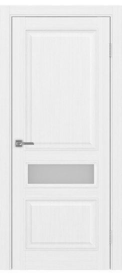 Межкомнатная дверь Тоскана_631.121 багет.35  Белый лёд