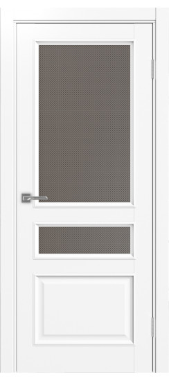 Межкомнатная дверь Тоскана_631.221 багет.35  Белый снежный