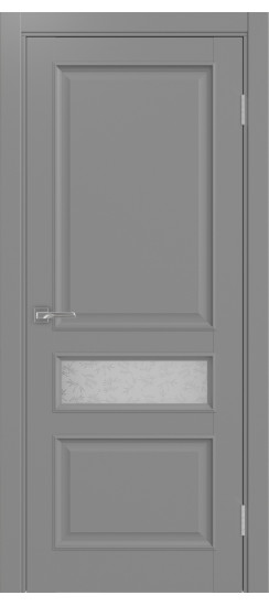 Межкомнатная дверь Тоскана_631.121 багет.35  Серый