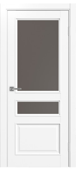 Межкомнатная дверь Тоскана_631.221 багет.35  Белый снежный