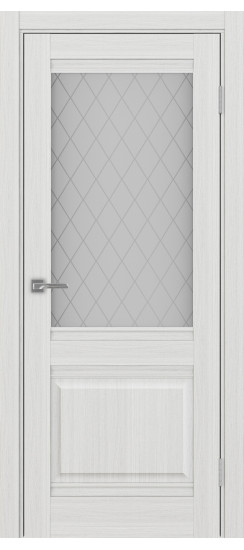 Межкомнатная дверь Тоскана_602U.21.35  Ясень серебристый