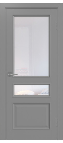 Межкомнатная дверь Тоскана_631.221 багет.35  Серый