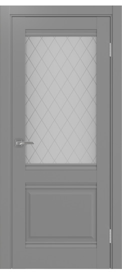 Межкомнатная дверь Тоскана_602U.21.35  Серый