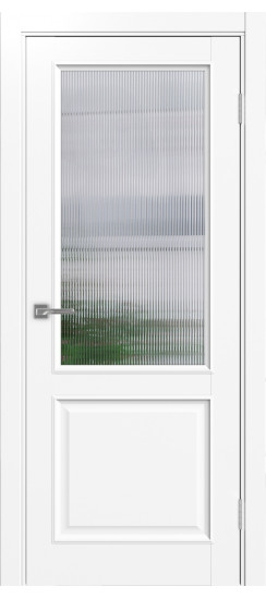 Межкомнатная дверь Тоскана_602.21 багет.35  Белый снежный