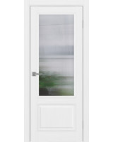 Тоскана_640.21 багет ЭКО-шпон Белый лёд